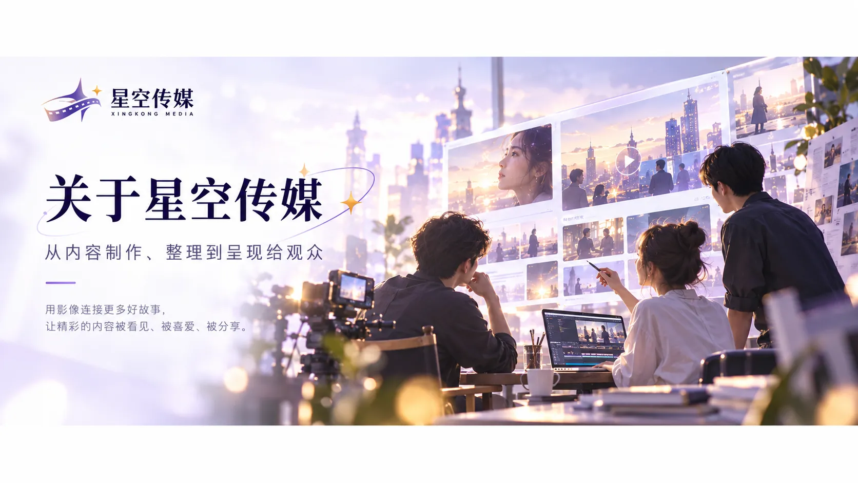 星空传媒品牌与影视内容视觉